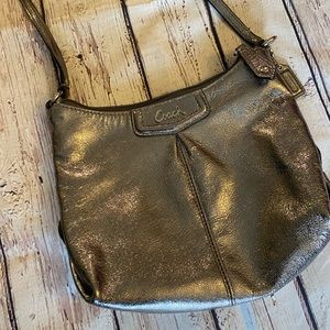 Metallic Coach Cross Body Bag ✨
